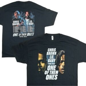 Chris Brown & Lil Baby Tour Rap Tee